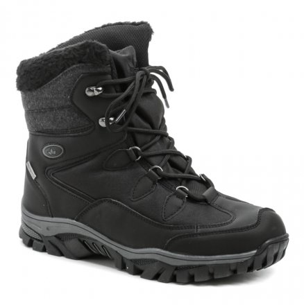 Lico Winterwanderstiefel mit Schnürstiefeletten. Die Schuhe sind aus einer Kombination aus Synthetik und Textilmaterial mit Comfortex®-Membran gefertigt