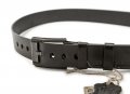 Black Hand 120-98 Herrengürtel aus schwarzem Leder Breite 38 mm | ARNO-schuhe.de – Schuhe mit Tradition
