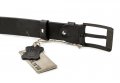 Black Hand 120-98 Herrengürtel aus schwarzem Leder Breite 38 mm | ARNO-schuhe.de – Schuhe mit Tradition