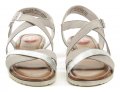 Jana 8-28115-28 grau oversized Damen Sandalen | ARNO-schuhe.de – Schuhe mit Tradition