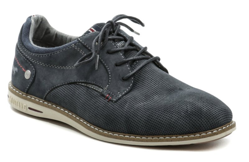 Mustang 4150-310-820 navy Männer übergroße halbe Stiefel | ARNO-schuhe.de – Schuhe mit Tradition