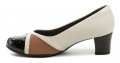 Piccadilly 110137-2 beige und schwarz Damen Pumps | ARNO-schuhe.de – Schuhe mit Tradition