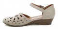 Wild 03479D hellgraue Damen-Keilsandalen | ARNO-schuhe.de – Schuhe mit Tradition