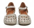 Wild 03479D hellgraue Damen-Keilsandalen | ARNO-schuhe.de – Schuhe mit Tradition