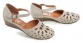 Wild 03479D hellgraue Damen-Keilsandalen | ARNO-schuhe.de – Schuhe mit Tradition
