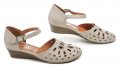 Wild 03479D hellgraue Damen-Keilsandalen | ARNO-schuhe.de – Schuhe mit Tradition
