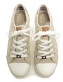 Mustang 1099-310-243 beige Damen Turnschuhe in Übergröße | ARNO-schuhe.de – Schuhe mit Tradition