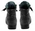 Livex 410 schwarzes Nubukleder Herren Winterstiefel in Übergröße | ARNO-schuhe.de – Schuhe mit Tradition