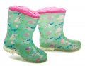 Wojtylko 5G4121K türkisfarbene Kinder-Gummistiefel | ARNO-schuhe.de – Schuhe mit Tradition