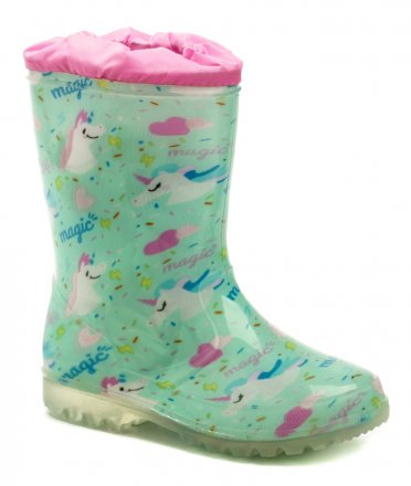 Wasserdichte Ganzjahres-Freizeitstiefel für Kinder aus synthetischem Material.