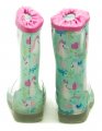 Wojtylko 2G4121K türkisfarbene Kinder-Gummistiefel | ARNO-schuhe.de – Schuhe mit Tradition