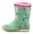 Wojtylko 2G4121K türkisfarbene Kinder-Gummistiefel | ARNO-schuhe.de – Schuhe mit Tradition