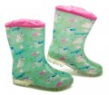 Wojtylko 2G4121K türkisfarbene Kinder-Gummistiefel | ARNO-schuhe.de – Schuhe mit Tradition