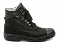 Livex 410-1 schwarzes Nubukleder Herrenstiefel in Übergröße | ARNO-schuhe.de – Schuhe mit Tradition