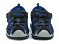 Wojtylko 5S22313 blaue und schwarze Kindersandalen | ARNO-schuhe.de – Schuhe mit Tradition