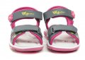 Wojtylko 1S23727F grau und rosa Kindersandalen | ARNO-schuhe.de – Schuhe mit Tradition