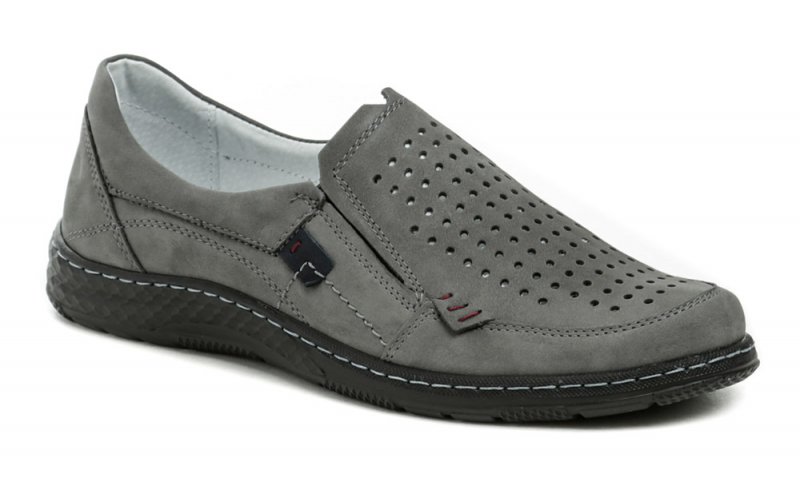 Mateos 943 grau Herren Slipper | ARNO-schuhe.de – Schuhe mit Tradition