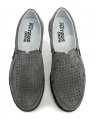 Mateos 943 grau Herren Slipper | ARNO-schuhe.de – Schuhe mit Tradition