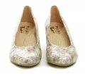 Pulso AF-713V beige marmorierte Damen Pumps in Übergröße | ARNO-schuhe.de – Schuhe mit Tradition