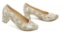 Pulso AF-713V beige marmorierte Damen Pumps in Übergröße | ARNO-schuhe.de – Schuhe mit Tradition
