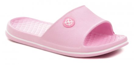 Sommerliche Freizeitschuhe zum Hineinschlüpfen in den Strand, aus synthetischem Material.