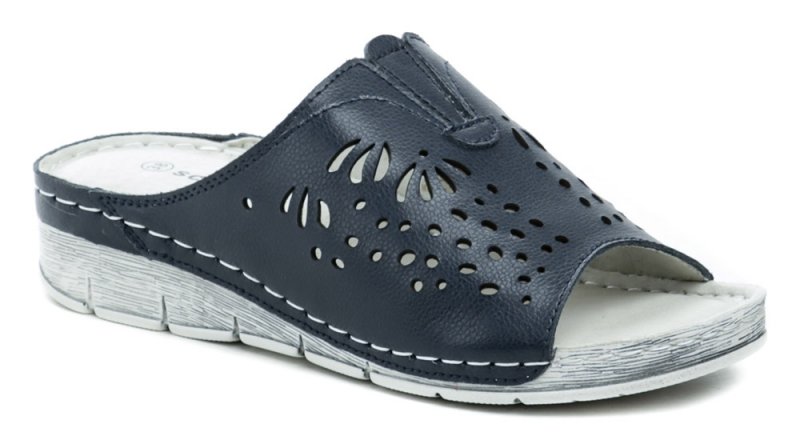 Scandi 241-2050-D1 navy Damen Slipper Schuhe | ARNO-schuhe.de – Schuhe mit Tradition