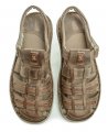 Mateos 230 hellbraune Herren-Sommer-Sandalen | ARNO-schuhe.de – Schuhe mit Tradition