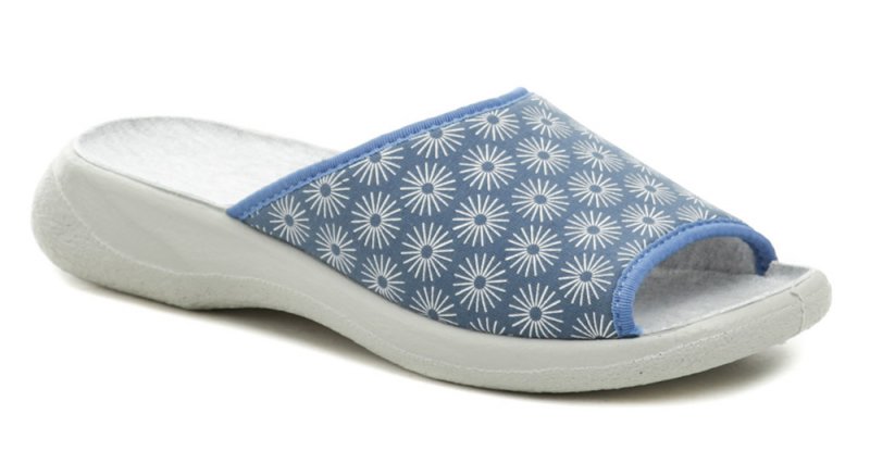Befado 442D198 blau Damen Hausschuhe | ARNO-schuhe.de – Schuhe mit Tradition