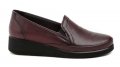 T. Sokolski D500-PU burgunderfarbene Damen-Slipper | ARNO-schuhe.de – Schuhe mit Tradition