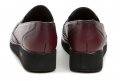 T. Sokolski D500-PU burgunderfarbene Damen-Slipper | ARNO-schuhe.de – Schuhe mit Tradition