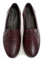 T. Sokolski D500-PU burgunderfarbene Damen-Slipper | ARNO-schuhe.de – Schuhe mit Tradition