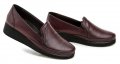 T. Sokolski D500-PU burgunderfarbene Damen-Slipper | ARNO-schuhe.de – Schuhe mit Tradition