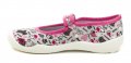 Befado 114x51 grau und rosa Kinder Ballerinas | ARNO-schuhe.de – Schuhe mit Tradition