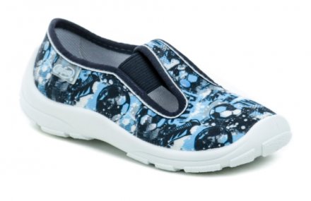 Ganzjährige Freizeitschuhe für Kinder aus Textilmaterial.