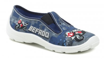 Ganzjährige Freizeitschuhe für Kinder aus Textilmaterial.