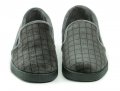 Medi Line 5026N grau Herren Hausschuhe in Übergröße | ARNO-schuhe.de – Schuhe mit Tradition