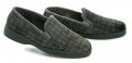 Medi Line 5026N grau Herren Hausschuhe in Übergröße | ARNO-schuhe.de – Schuhe mit Tradition