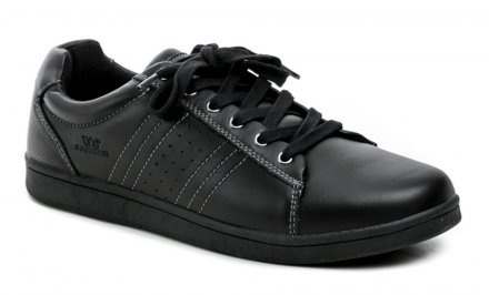Ganzjahres-Wanderschuhe für Herren mit Schnürsenkeln aus Synthetikmaterial.