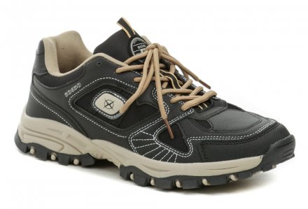 Ganzjahres-Walking- und Outdoor-Schuhe für Männer aus einer Kombination von Synthetik- und Textilmaterial.