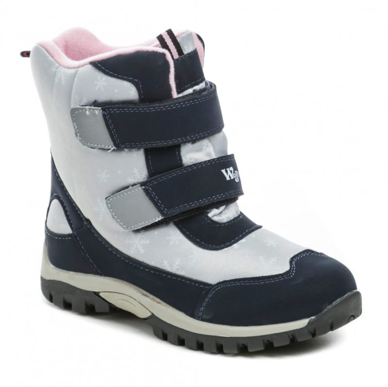 Wojtylko 5Z21035 grau blau Kinder Winterstiefel | ARNO-schuhe.de – Schuhe mit Tradition