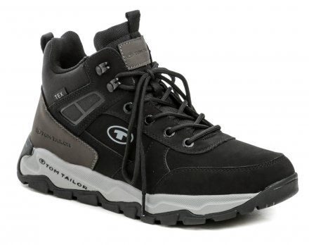 Herren-Winterwanderstiefel mit Schnürung, aus Synthetikmaterial mit TEX-Membran.