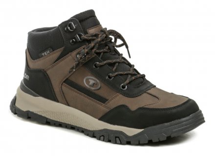 Herren-Winterwanderstiefel mit Schnürung, aus Synthetikmaterial mit TEX-Membran.