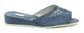 Pegres 1030 blaue Damenhausschuhe | ARNO-schuhe.de – Schuhe mit Tradition
