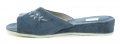 Pegres 1030 blaue Damenhausschuhe | ARNO-schuhe.de – Schuhe mit Tradition
