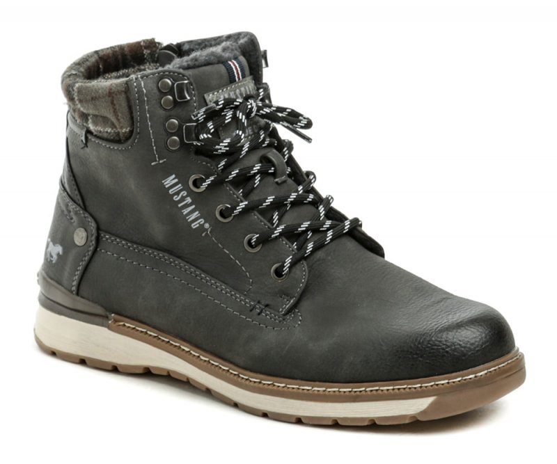 Mustang 4141-602-20 dunkelgrau Herren Winterstiefel | ARNO-schuhe.de – Schuhe mit Tradition