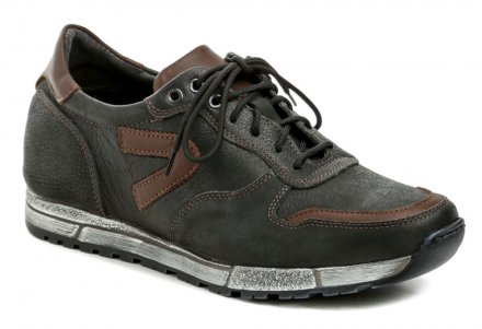 Ganzjahres-Wanderschuhe für Herren aus echtem Naturleder.