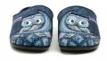Inblu GF000018 blaue Eule Hausschuhe | ARNO-schuhe.de – Schuhe mit Tradition
