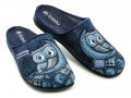 Inblu GF000018 blaue Eule Hausschuhe | ARNO-schuhe.de – Schuhe mit Tradition