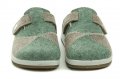 Inblu CT000032 grau grün Damen Hausschuhe | ARNO-schuhe.de – Schuhe mit Tradition