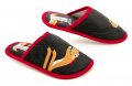 Axim 4P24076 schwarz-rote Kinderpantoffeln | ARNO-schuhe.de – Schuhe mit Tradition